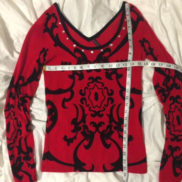 😍 Sexy Red  top - Picture 5 of 6